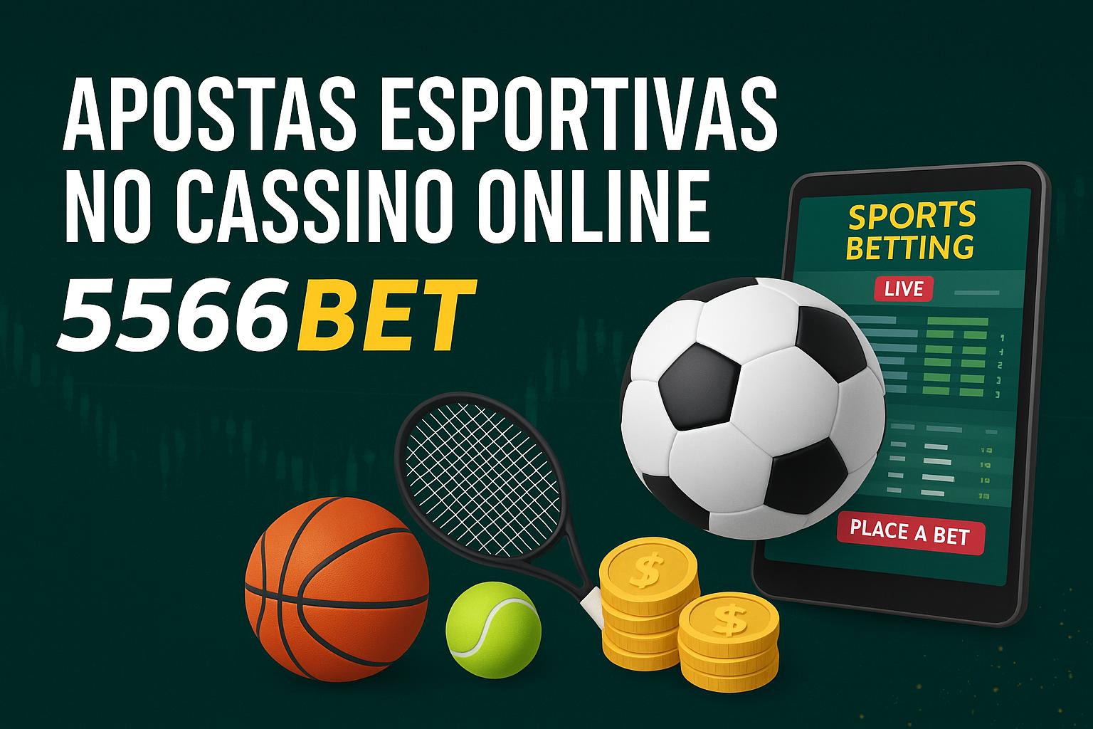Apostas esportivas no cassino online 5566BET